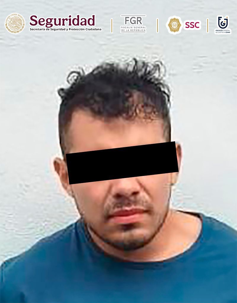Detienen a un hombre vinculado con homicidio de dos elementos de la SSC de la CDMX cometido en 2025